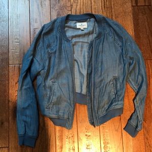Blue denim jacket